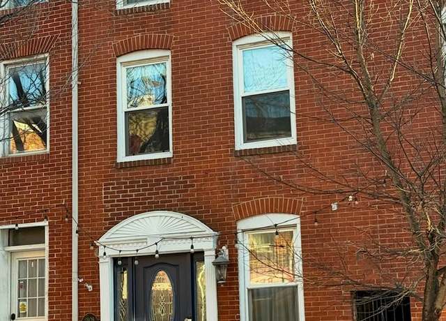 Property at 1809 E Pratt St, Baltimore, MD 21231, 3 beds, 2.5 baths