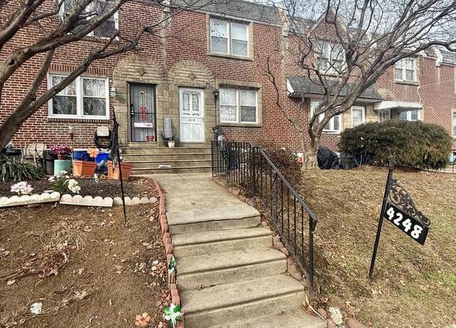 Property at 4248 M St, Philadelphia, PA 19124, 2 beds, 1 bath