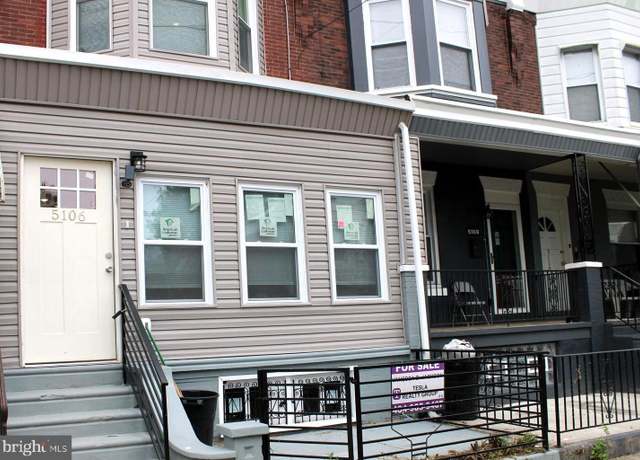 Property at 5106 Race St, Philadelphia, PA 19139, 3 beds, 1.5 baths