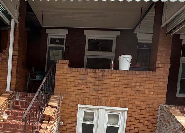 Property at 513 N Curley St N, Baltimore, MD 21205, 3 beds, 1.5 baths