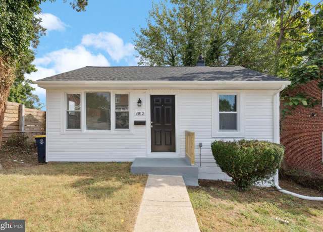 Property at 4012 Vine St, Capitol Heights, MD 20743, 2 beds, 1 bath
