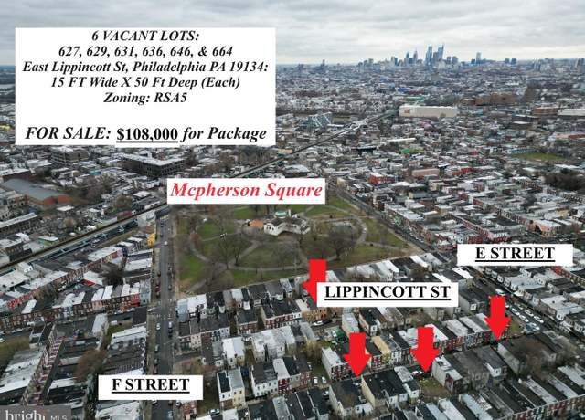 Property at 664 E Lippincott St, Philadelphia, PA 19134