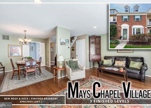 Property at 30 Lovett Ct, Lutherville Timonium, MD 21093, 3 beds, 3 baths