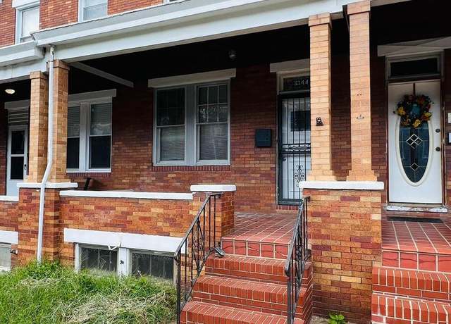 Property at 3344 Kenyon Ave, Baltimore, MD 21213, 2 beds, 1 bath