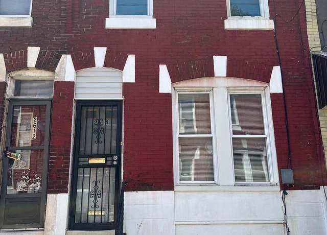 Property at 2614 W Silver St, Philadelphia, PA 19132, 2 beds, 1 bath