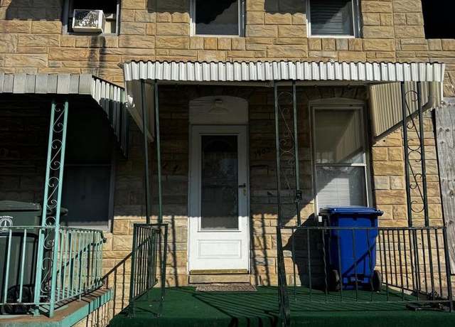 Property at 1902 Ramsay St, Baltimore, MD 21223, 2 beds, 1 bath
