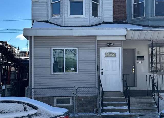 Property at 6608 Upland St, Philadelphia, PA 19142, 3 beds, 1.5 baths