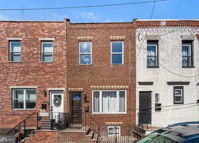 Property at 2633 Tasker St, Philadelphia, PA 19145, 3 beds, 1.5 baths