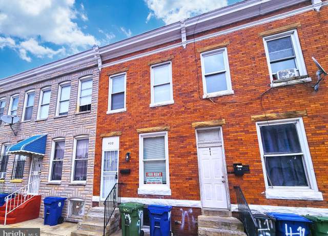 Property at 409 S Mount St, Baltimore, MD 21223, 3 beds, 1 bath