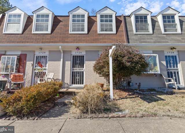Property at 1726 Village Green Dr Unit A-14, Landover, MD 20785, 2 beds, 1 bath