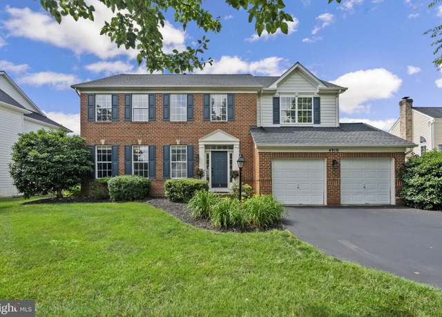 Property at 4910 Downland Ter, Olney, MD 20832, 4 beds, 3.5 baths