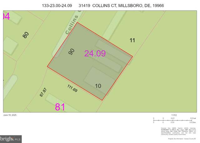 Property at 31419 Collins Ct, Millsboro, DE 19966