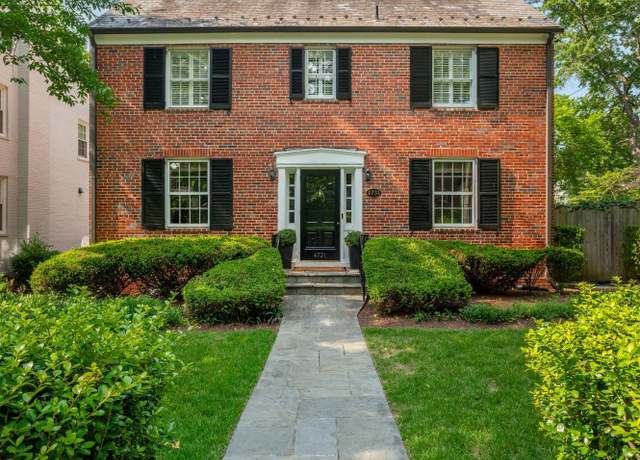 Property at 4731 Butterworth Pl NW, Washington, DC 20016, 4 beds, 3.5 baths