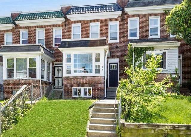 Property at 805 Cator Ave, Baltimore, MD 21218, 3 beds, 2 baths