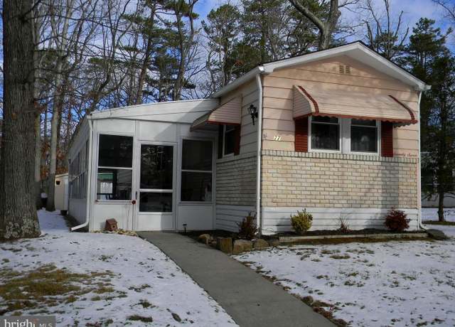 Property at 77 Holly Ct, Tabernacle, NJ 08088, 1 bed, 1 bath