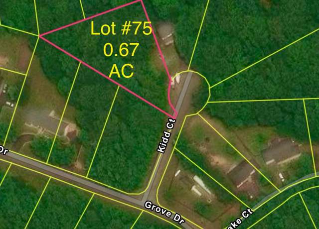 Property at LOT #75 Kidd Ct, Montross, VA 22520