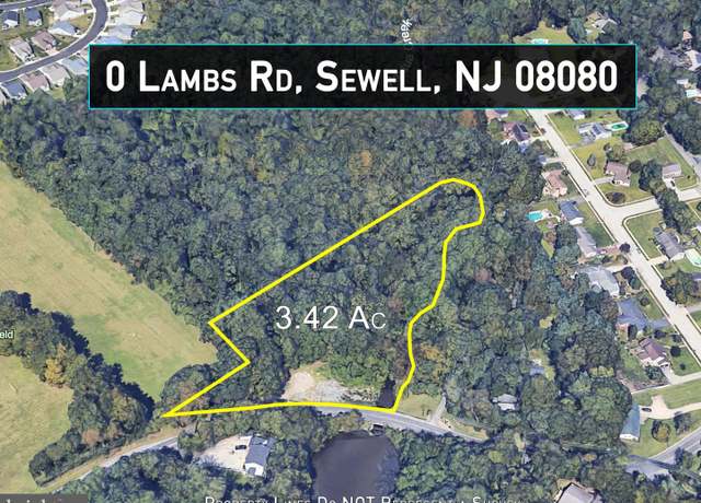 Property at 0 Lambs Rd, Sewell, NJ 08080