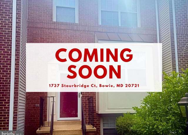 Property at 1737 Stourbridge Ct, Bowie, MD 20721, 4 beds, 3.5 baths