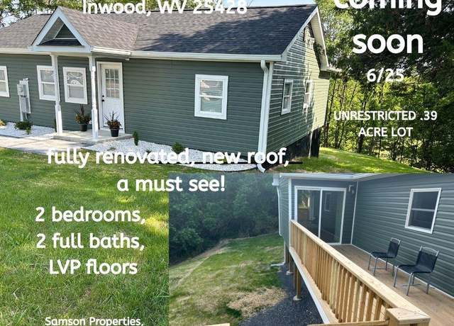 Property at 2968 Sulphur Springs Rd, Inwood, WV 25428, 2 beds, 2 baths