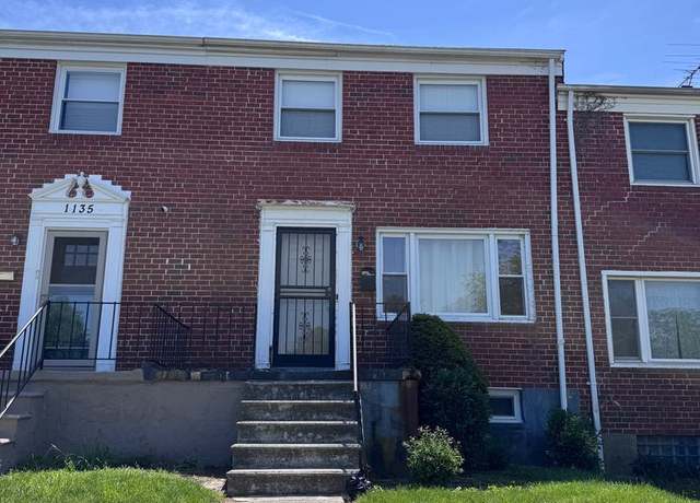 Property at 1133 E Northern Pkwy E, Baltimore, MD 21239, 3 beds, 1 bath