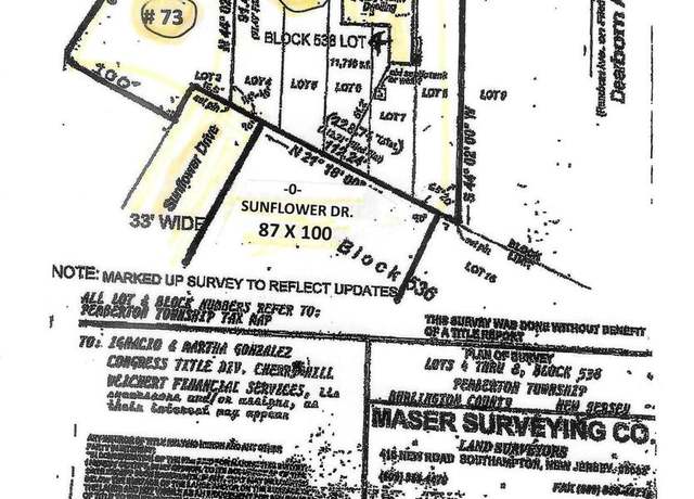 Property at 0 Sunflower Dr, Browns Mills, NJ 08015