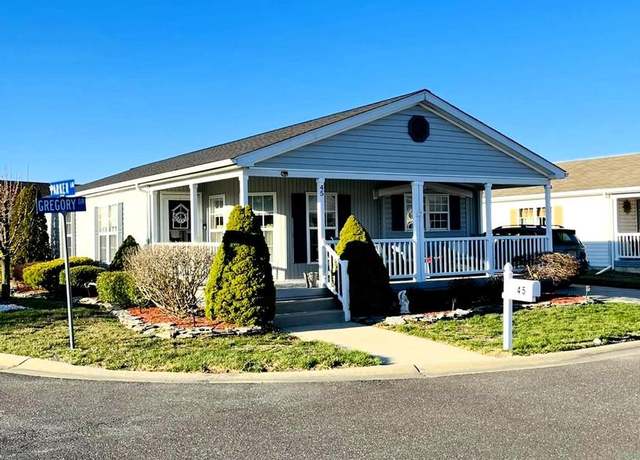 Property at 45 Gregory Dr, Williamstown, NJ 08094, 2 beds, 2 baths
