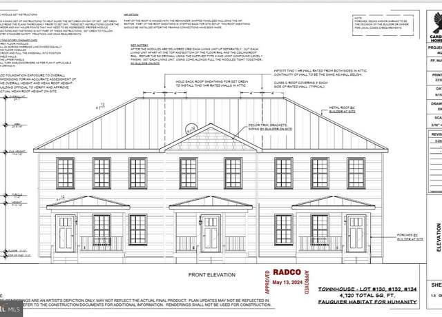 Property at 134 Haiti St, Warrenton, VA 20186, 4 beds, 2.5 baths