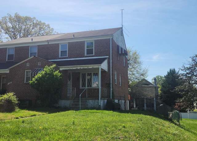 Property at 3929 Duvall Ave, Baltimore, MD 21216, 3 beds, 2 baths