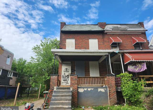 Property at 5256 Cordelia Ave, Baltimore, MD 21215, 3 beds, 1.5 baths
