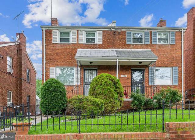 Property at 4334 Dubois Pl SE, Washington, DC 20019, 2 beds, 1 bath