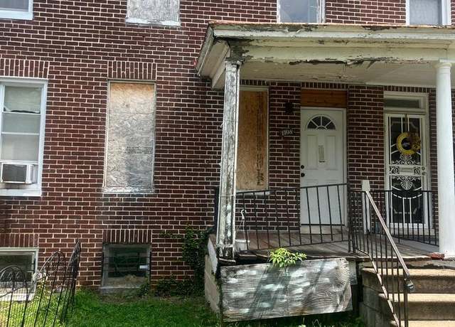 Property at 1108 Darley Ave, Baltimore, MD 21218, 3 beds, 1 bath
