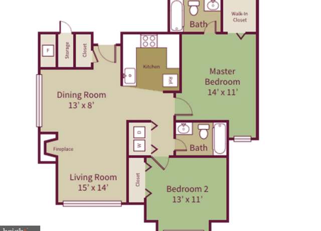 Property at 18529 Boysenberry Dr #303, Montgomery Village, MD 20879, 2 beds, 2 baths