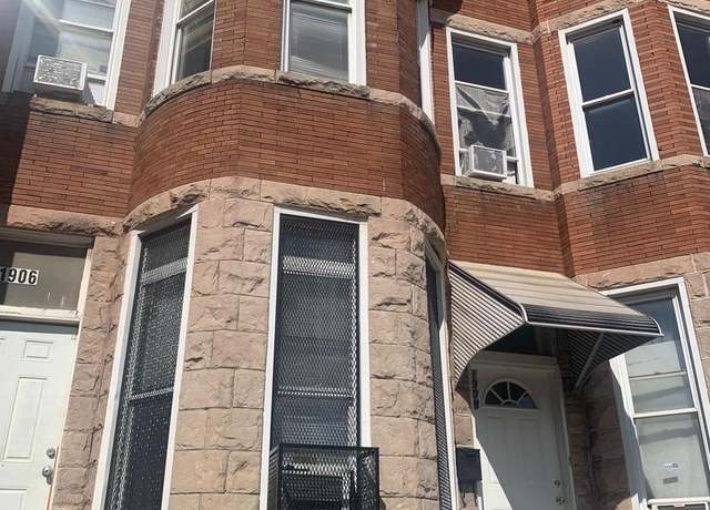 Property at 1908 N Fulton Ave, Baltimore, MD 21217, 4 beds, 2 baths