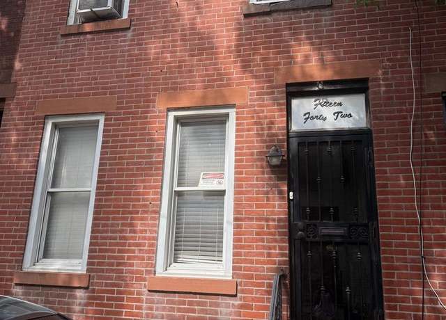 Property at 1542 S Bambrey St, Philadelphia, PA 19146, 2 beds, 1 bath