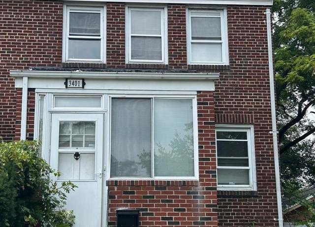 Property at 3401 Kentucky Ave, Baltimore, MD 21213, 3 beds, 1.5 baths