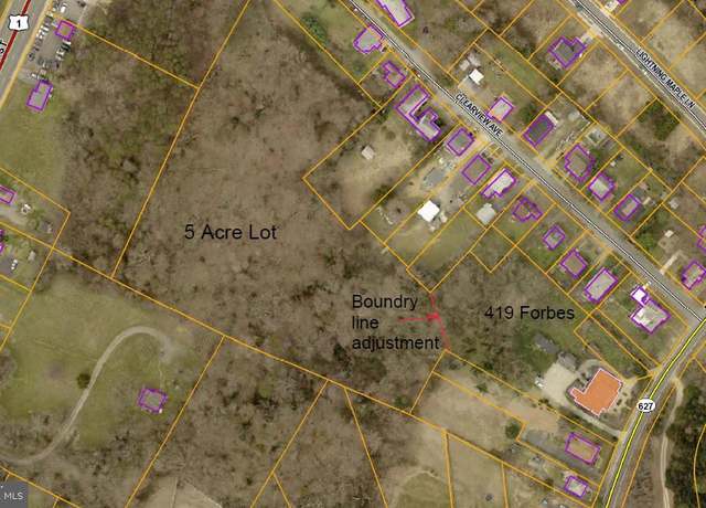 Property at 419 - Lot B Forbes St, Fredericksburg, VA 22405