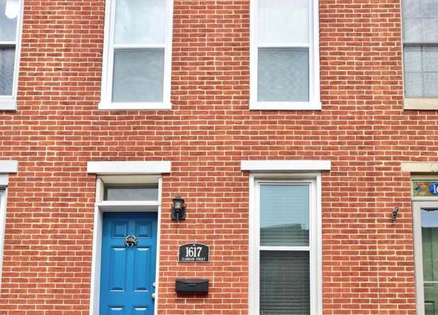 Property at 1617 Clarkson St, Baltimore, MD 21230, 3 beds, 2.5 baths