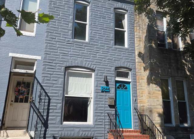 Property at 2644 Huntingdon Ave, Baltimore, MD 21211, 3 beds, 1 bath