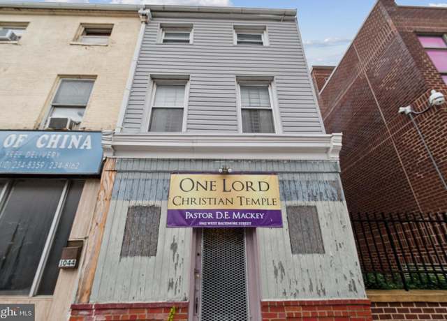 Property at 1042 W Baltimore, Baltimore, MD 21223, 1 bath