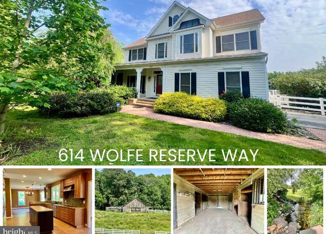 Property at 614 Wolfe Reserve Way, Harwood, MD 20776, 4 beds, 3.5 baths