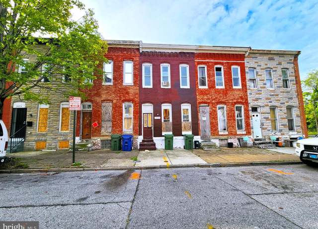 Property at 2033 W Lanvale St, Baltimore, MD 21217, 3 beds