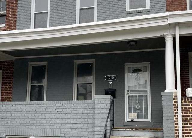 Property at 1910 N Bentalou St, Baltimore, MD 21216, 4 beds, 3.5 baths
