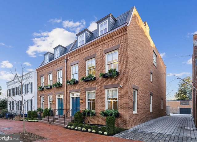 Property at 3314 1/2 Volta Pl NW, Washington, DC 20007, 6 beds, 5.5 baths