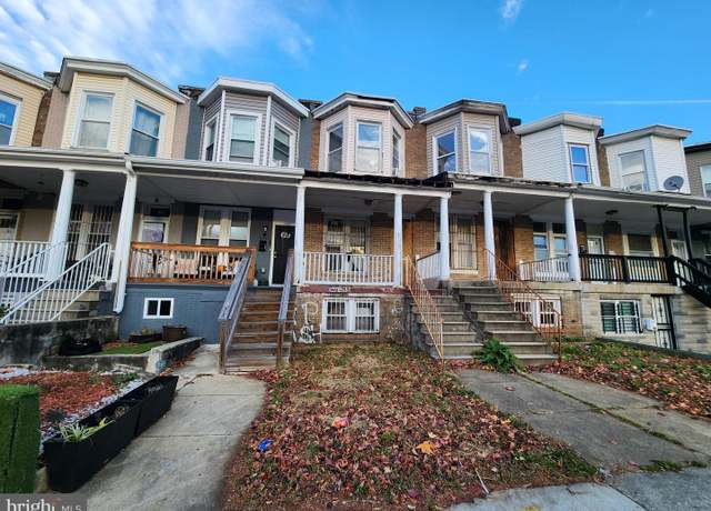 Property at 3416 W Belvedere Ave, Baltimore, MD 21215, 2 beds, 1 bath