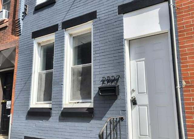 Property at 2227 Earp St, Philadelphia, PA 19146, 3 beds, 1.5 baths