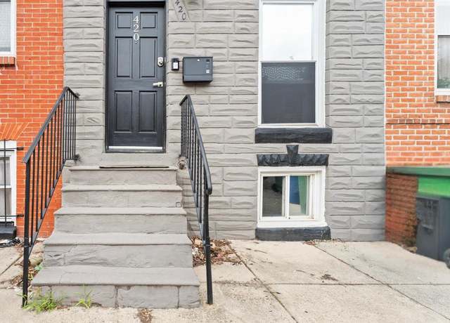 Property at 420 N Chester St, Baltimore, MD 21231, 3 beds, 1 bath
