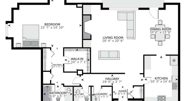 Photo of 8101 Connecticut Ave Unit S-701, Chevy Chase, MD 20815
