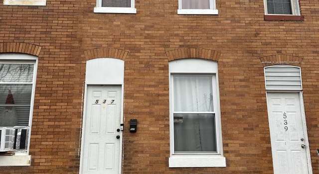 Photo of 537 Fulton Ave, Baltimore, MD 21223