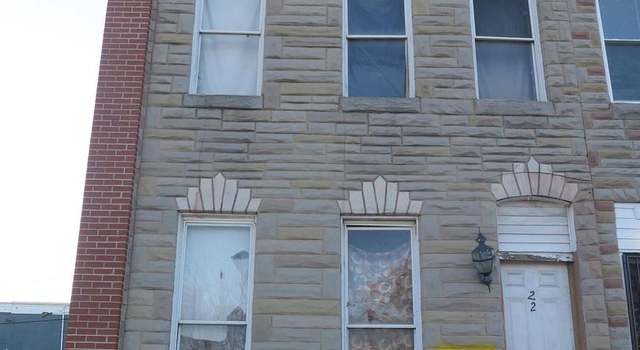 Photo of 22 Mount St, Baltimore, MD 21223