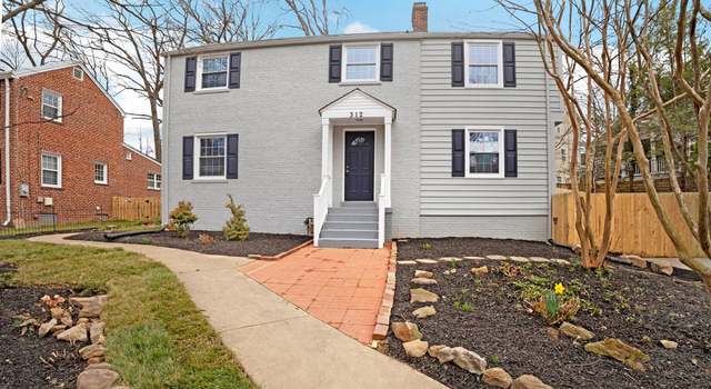 Photo of 312 Williamsburg Dr, Silver Spring, MD 20901
